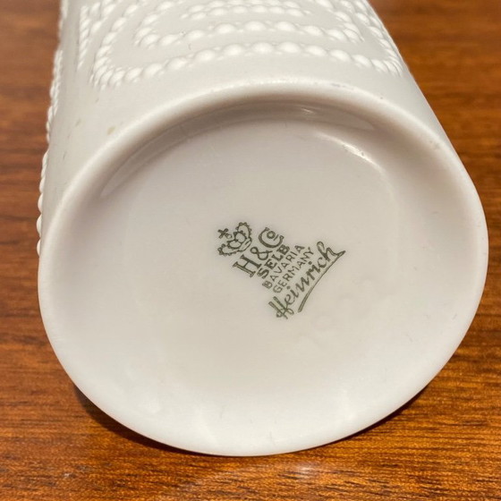 Image 1 of Vintage Heinrich biscuit vase 1960's