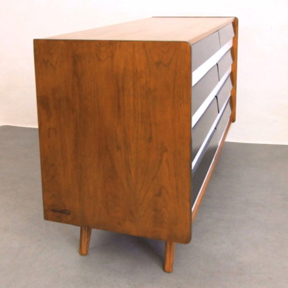 Image 1 of Chest of drawers U-450 Black&White by Jiří Jiroutek, 60s