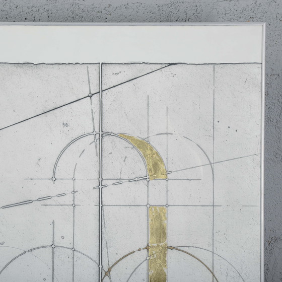 Obra de arte en la técnica de Walter Valentini – Pinturas y dibujos, Metal (photo 10 of 12)