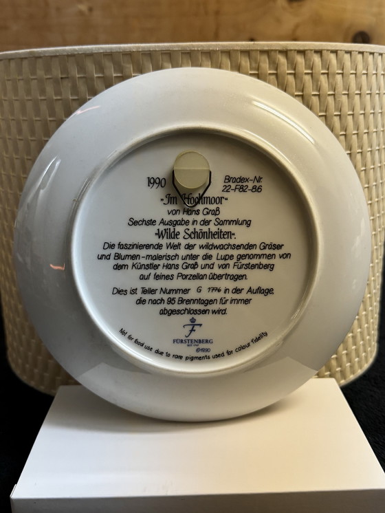 Image 1 of 🌸 “Wild Beauty” | Fürstenberg collector plates | Limited Edition | Complete and rare series | New