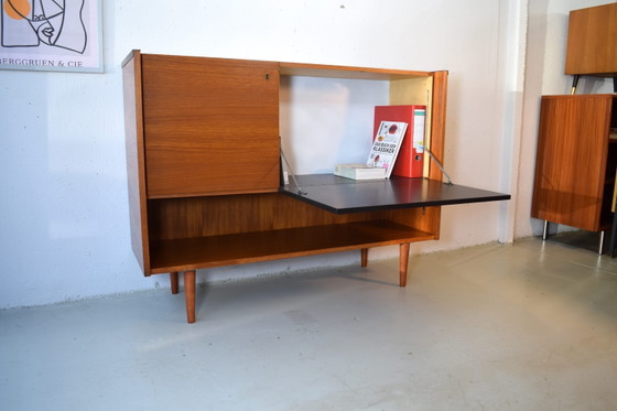 Image 1 of Mid-century teak dressoir, commode, vintage kast