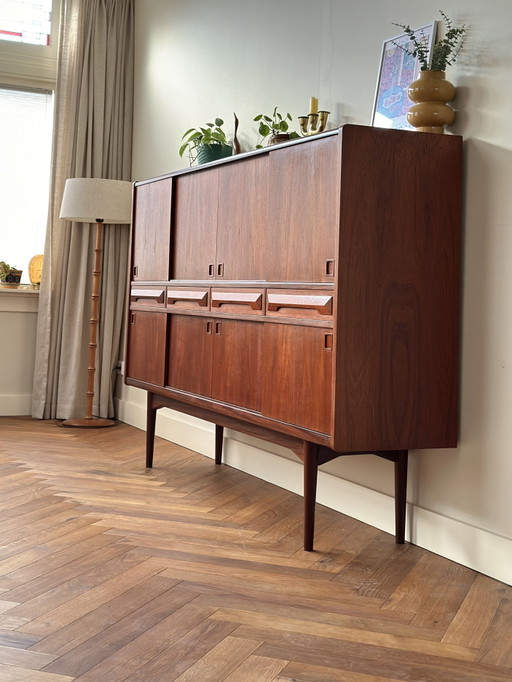 Vintage highboard Deens Johannes Andersen jaren 50/60/70