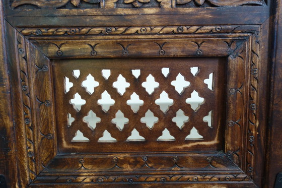 Image 1 of 2 traditional Pida chairs, India, 1950s/60s