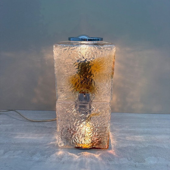 Image 1 of Murano Glass Table Lamp by Toni Zuccheri for Mazzega, 1970s
