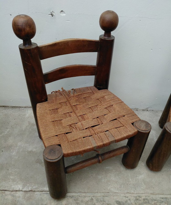 Image 1 of Pair of chairs, Charles Dubouyt