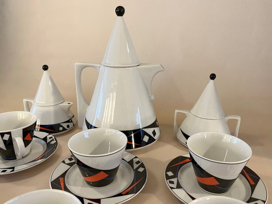 Kronester Bavaria, Memphis Style, Servizio Caffè/Tè per 6 – Stoviglie, Porcelain (photo 3 of 10)