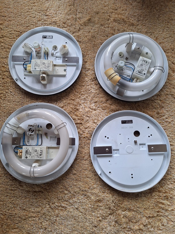 Image 1 of 4 appliques/plafonniers design Bega type 359 et 1 plaque de plafond