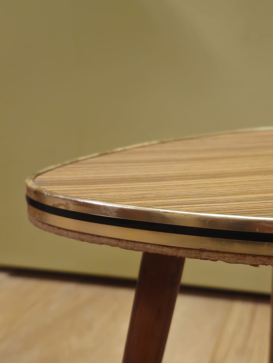 Image 1 of Vintage Plantentafeltje Tafeltje Bijzettafeltje Tafel