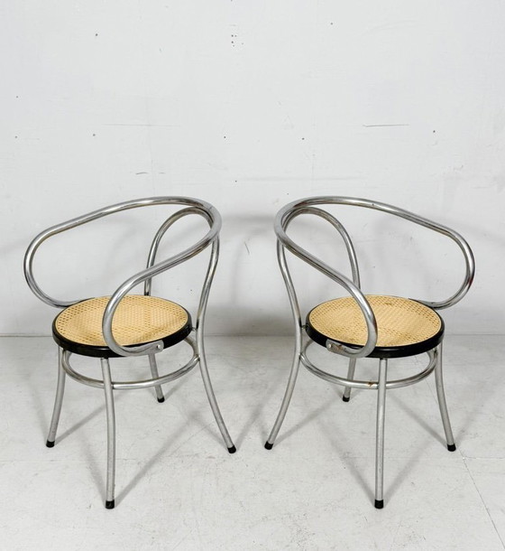 Image 1 of 4er Set Stühle/Esszimmerstühle im Stile von Thonet, Deutschland, 90er Jahre