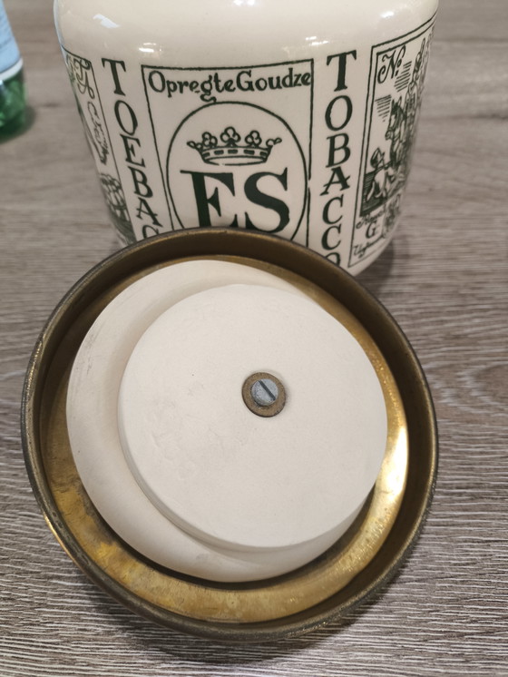 Pots à Tabac Royal Goedewaagen Gouda Toeback Vintage (Ensemble de 2) – Objets déco, Ceramic (photo 5 of 7)