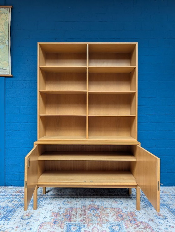 Image 1 of 2x Vintage boekenkast, Marian Grabinski voor IKEA, jaren 60