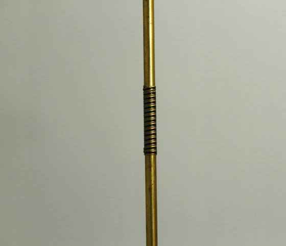 Image 1 of Italienische Stehlampe aus Messing mit drei Leuchten, 1960er Jahre