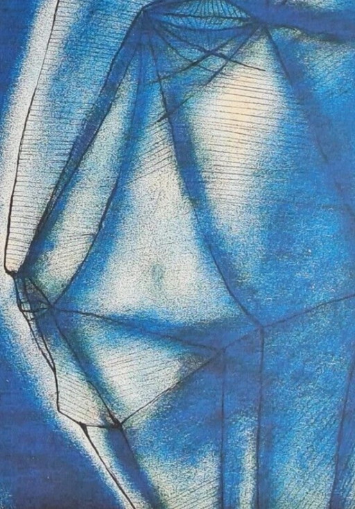 D'après Yayoi Kusama, Sans titre, Lithographie, années 1990