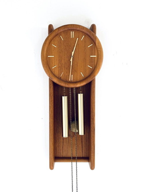Vintage Danish wall clock DANclock '70