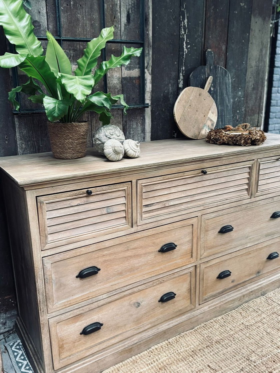Eden Kommode mit 7 Schubladen von Essentials for Living – Sideboard, Wood, Metal (photo 2 of 5)