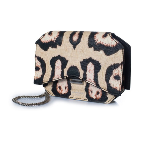 Givenchy schoudertas met luipaardprint en strik
