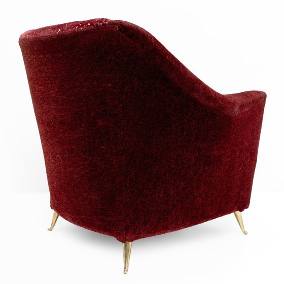 Image 1 of Ico Parisi Sillones italianos modernos de mediados de siglo para Ariberto Colombo, años 50, Pareja