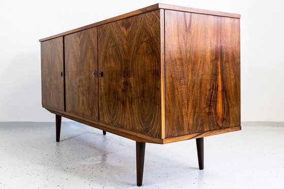 Image 1 of Credenza vintage in noce di Lfm, Polonia, anni '70