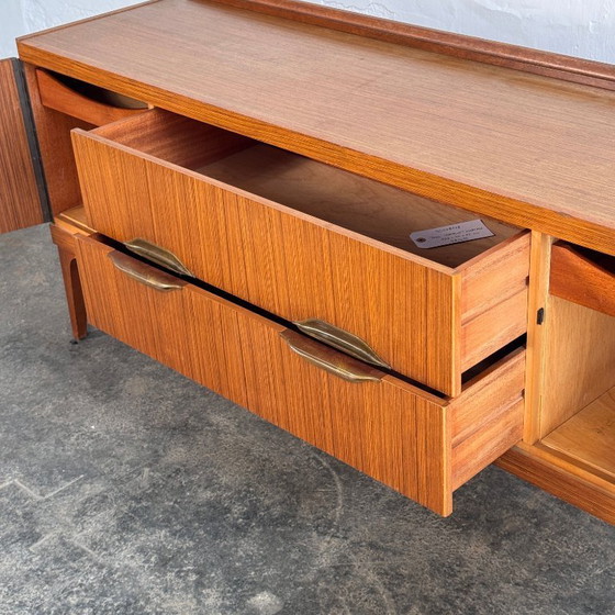 Image 1 of British Remploy Sideboard with Brass Handles, 1960