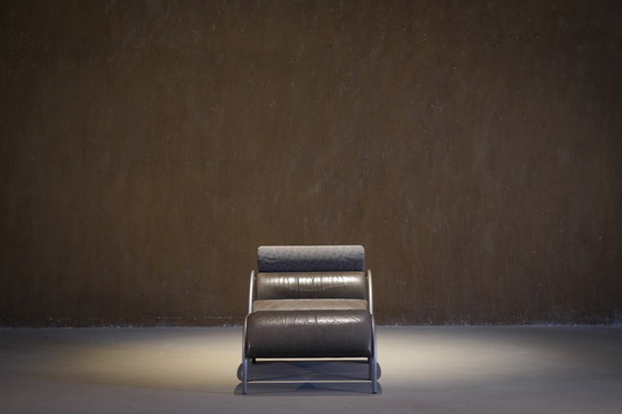 Image 1 of Vintage COR Zyklus Loungestoel en Ottoman van Peter Maly, Duitsland jaren 1980