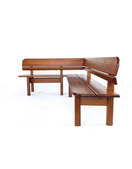 Image 1 of Banc de salle à manger vintage danois, Søren Nissen, 1970