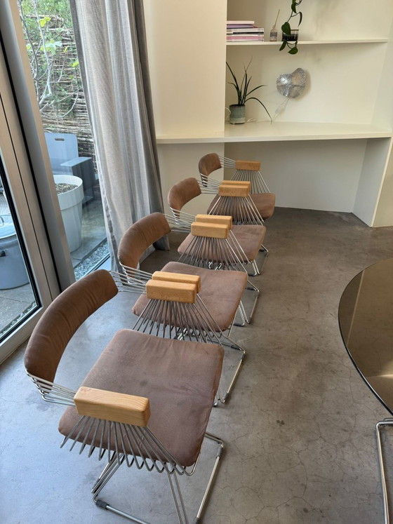 Image 1 of Rudi Verelst (Delta) table + 4 chairs