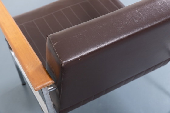 Image 1 of Anni '60 Coppia di poltrone architettoniche di design italiano