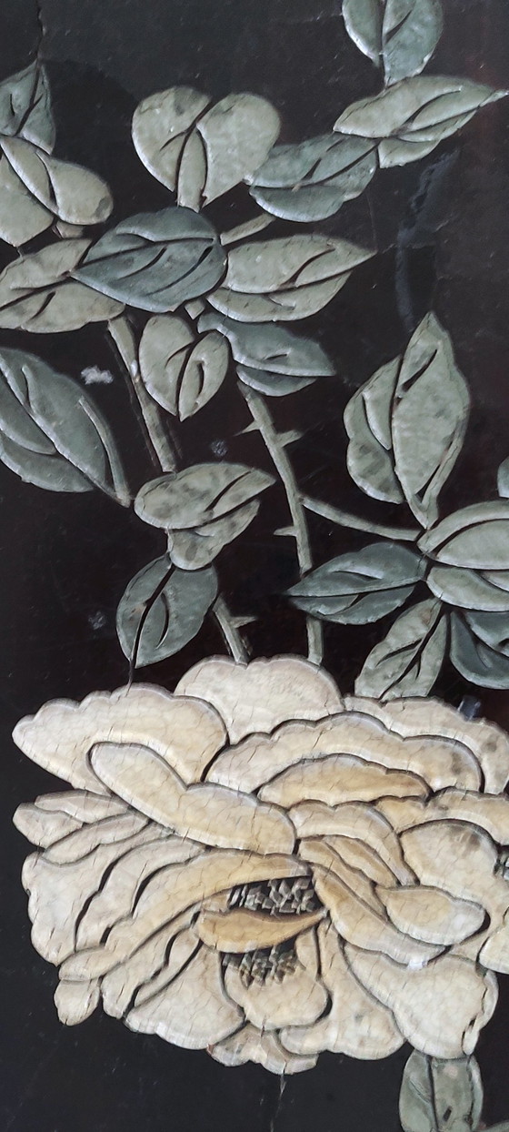 Image 1 of Coffret à objets précieux chinois incrusté de nacre (avec rapport d'expertise)