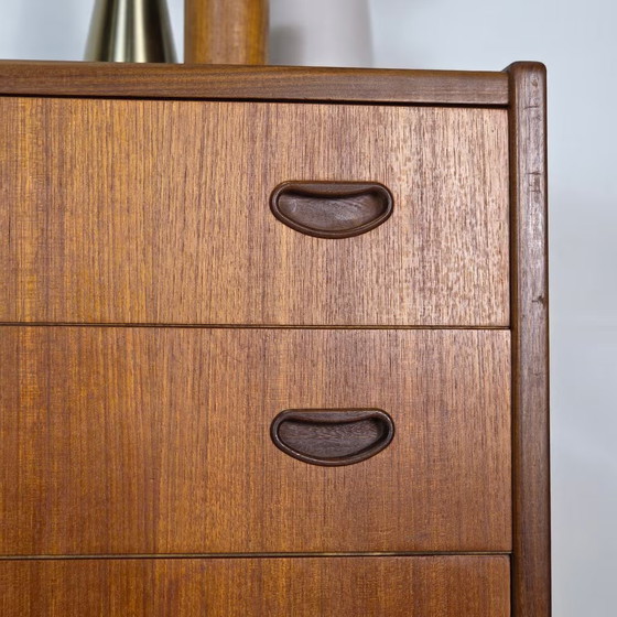P. Westergaard Møbelfabrik, vintage 1960s Danish Chest of drawers, Wood, Brown, Scandinavian (photo 5 of 17)