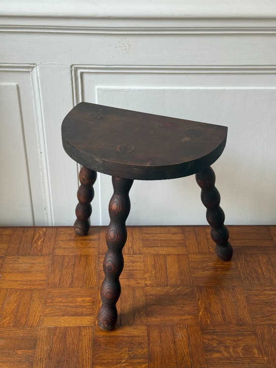 Sgabello a treppiede in legno tornito – Sgabelli, Wood (photo 5 of 6)