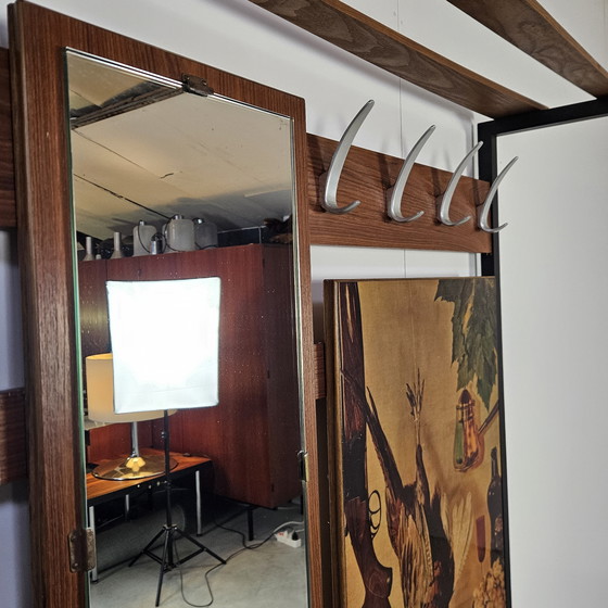 Image 1 of Vintage coat rack with shotgun holders