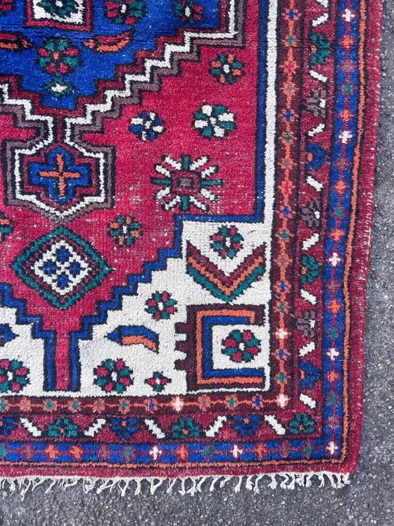 Handmade Hamadan Persian Rug 195/130cm – Rugs & carpets, Wool (photo 8 of 10)