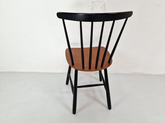 Image 1 of Stuhl im Tapiovaara-Stil von Polonio Holland 1960s