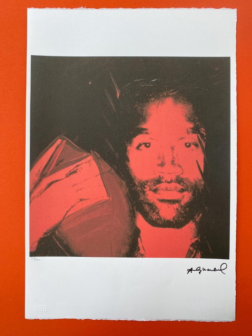 After Andy Warhol, Kareem Abdul-Jabbar, 1980s, Lithograph – lithos zeefdrukken, Paper