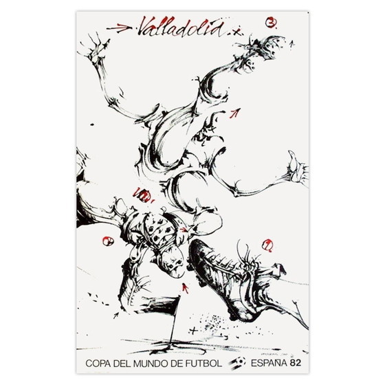 Image 1 of Vladimir VELICKOVIC Copa del Mundo de Futbol-poster 1982