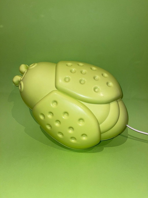SMILA BAGGE Vintage IKEA wandlamp - groene lieveheersbeestje - decoratieve lamp