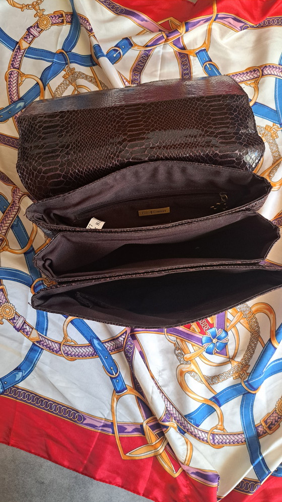 Image 1 of Sac Fossil en cuir – Style Vintage Élégant