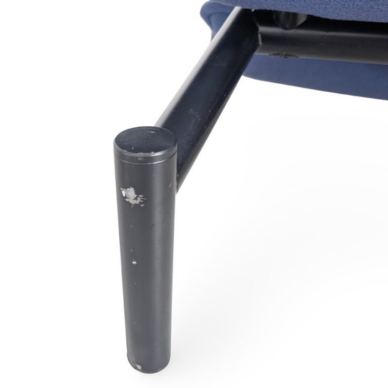 Image 1 of Cassina Veranda Sofa Design Couch Vico Magistretti Fabric Blue