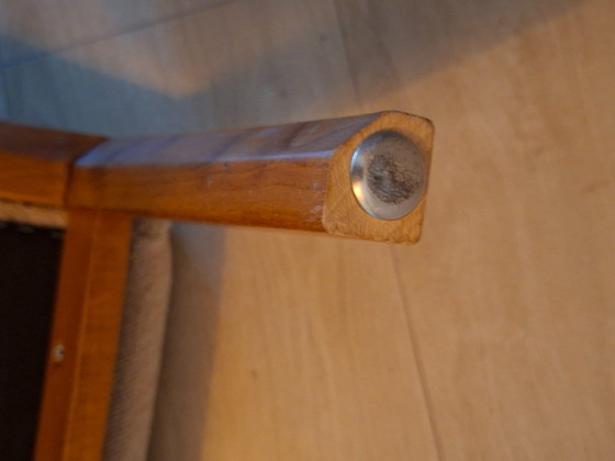 Image 1 of 2x Farstrup beige footstools