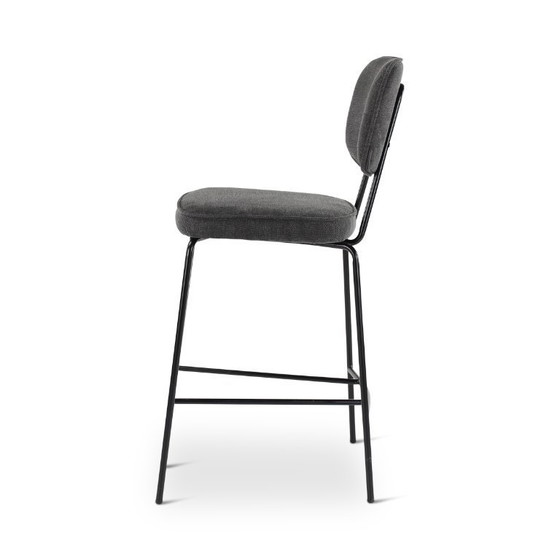 Image 1 of Chaises de comptoir anthracite, 2 pièces
