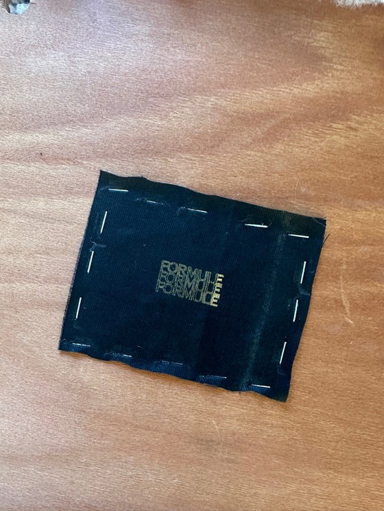 Image 1 of 4x vintage teak teddy chairs