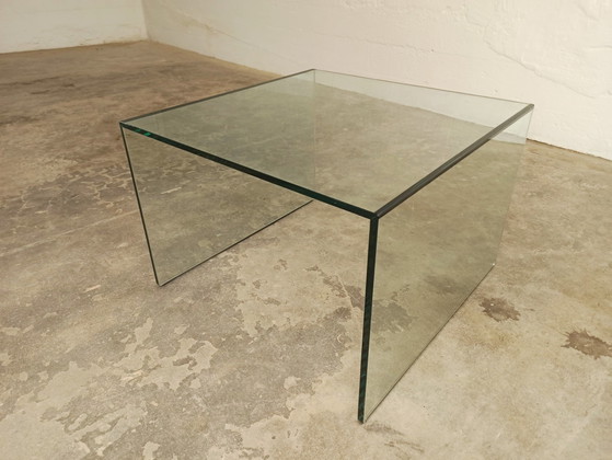 Image 1 of Mesa auxiliar o de centro de cristal Tonelli