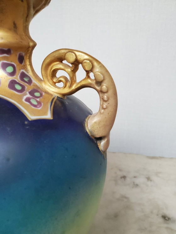 Image 1 of Amphora Vase - Art Nouveau - Paul Dachsel - 20th century (ref 3881)