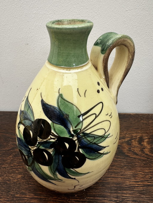 Pichet Poterie Grain De Sel - Poterie de Provence Frankreich - Deko-Oliven