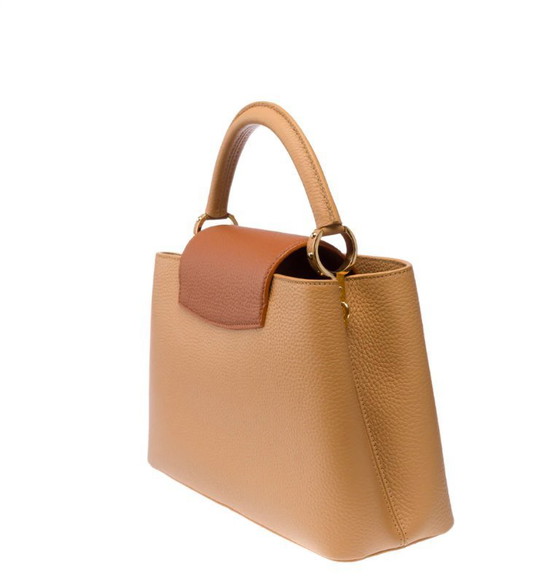 Image 1 of Borsa LOUIS VUITTON Capucines in cuoio marrone - 103321