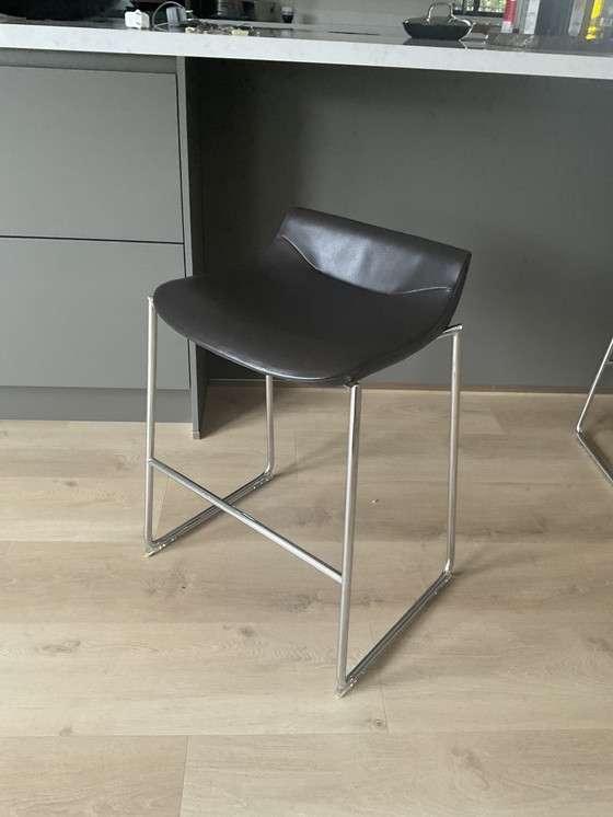 Image 1 of De Sede DS-717 sgabelli da bar 3 pezzi