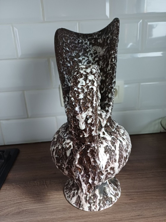 Brocca Vallauris anni '50 '60 fat lava. – Vasi, Ceramica (photo 3 of 7)