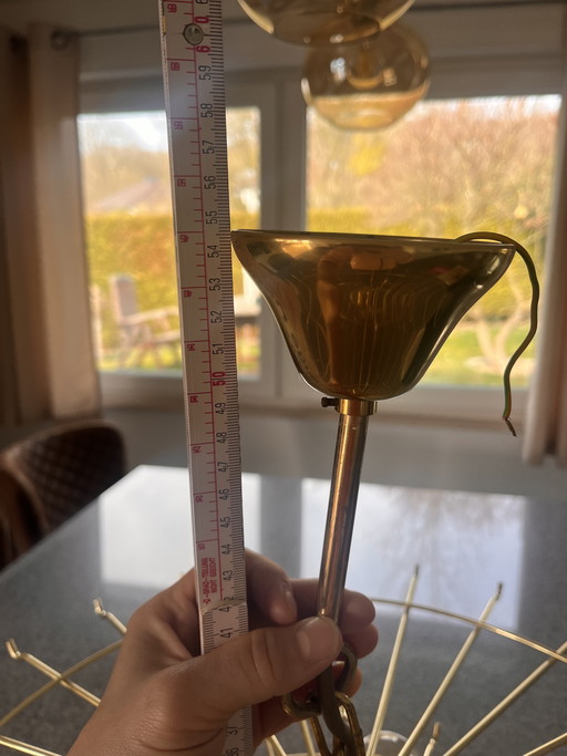 Lustre vintage + lampe de table