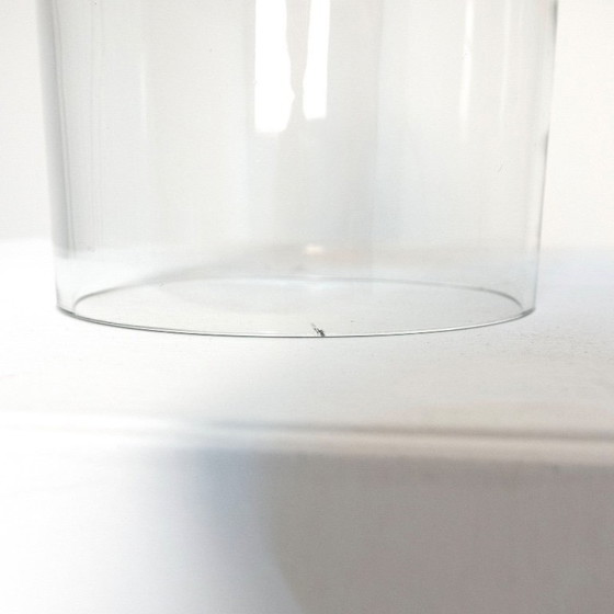 Image 1 of Carlo Nason for A.V. Mazzega LT213 Murano table lamp – white crystal glass design icon