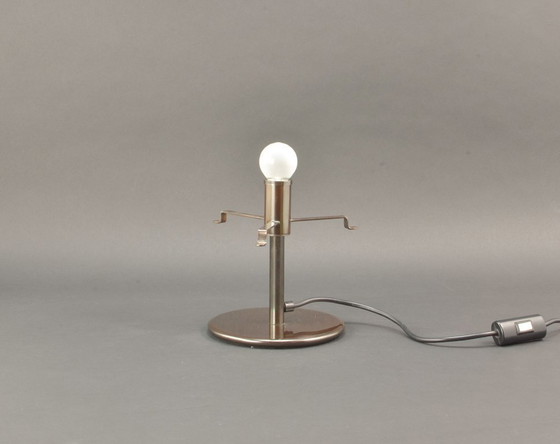 Image 1 of Rara lampada da tavolo a forma di fungo con vetro di Murano screziato attribuita a Barovier e Toso, Italia, anni '60.